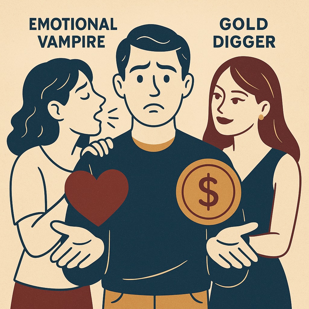 ARDA Woman Gold Digger Emotional Vampire