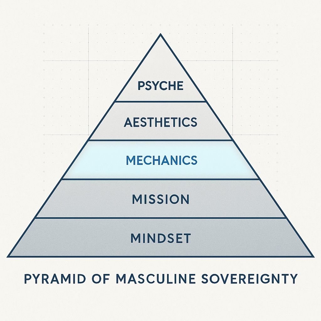ARDA Pyramid of Masculine Sovereignty - Mechanics focus for Signs She's Losing Interest